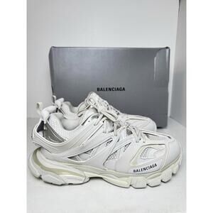 Balenciaga Track Sneakers SZ 44 White Worn 1x w/ Box